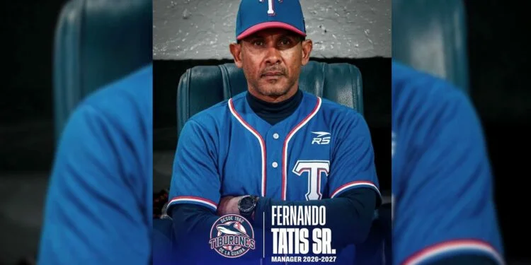 ¡Confirmado! Fernando Tatis Sr. es el nuevo manager de Tiburones de La Guaira