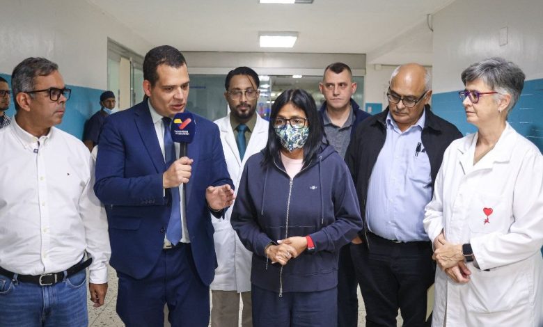 Delcy Rodríguez supervisa el Plan José Gregorio Hernández y destaca aportes del sector privado a la salud