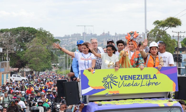 Presidenta Encargada Delcy Rodríguez arrancó Segunda Etapa de la Gran Peregrinación desde el estado Bolívar