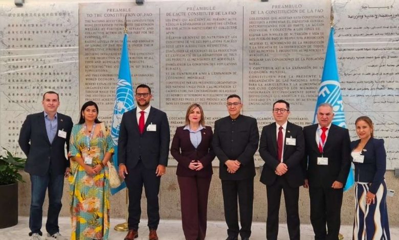 Venezuela presenta logros de soberanía alimentaria en la Semana de la Nutrición en Roma