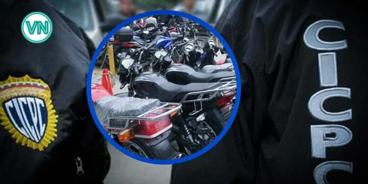 El Cicpc detuvo hombre por hurto y desvalijamiento de motos en La Guaira