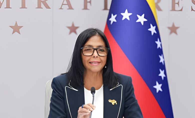 Asamblea Nacional autoriza a la presidenta encargada Delcy Rodríguez para ausentarse del territorio nacional