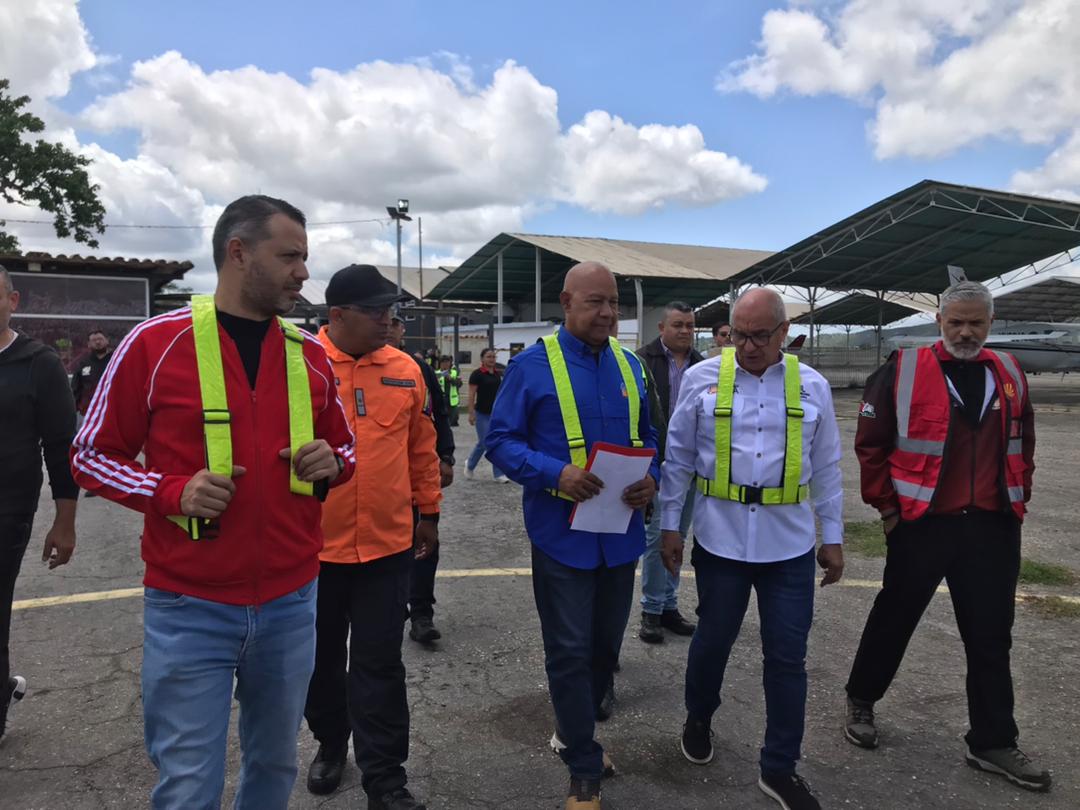 Lara realiza envío aéreo de más de 2 toneladas de insumos médicos a zonas afectadas por sismos