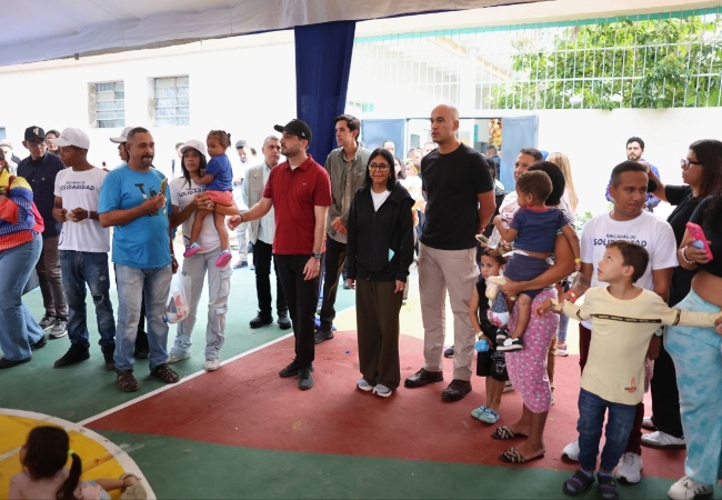 Héctor Rodríguez presentó balance sobre operatividad de 79 campamentos transitorios en la región central