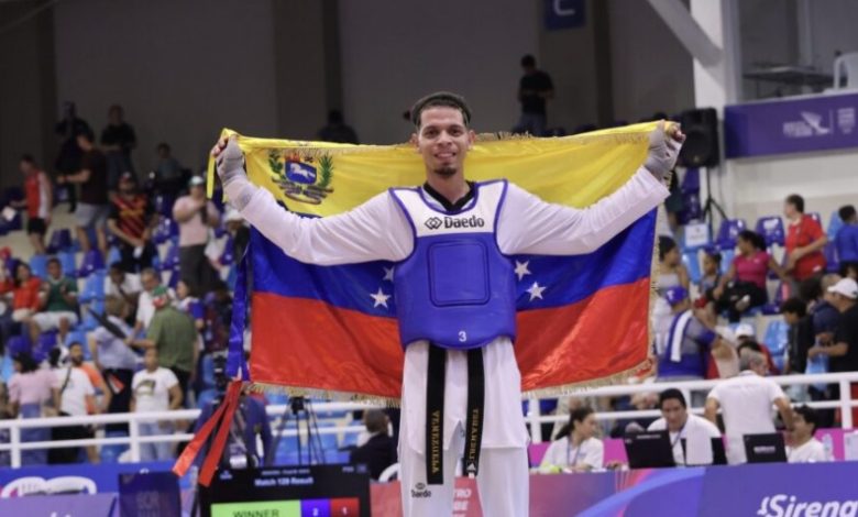 Taekwondo masculino vuelve al podio dorado 16 años después gracias a Yohandri Granado