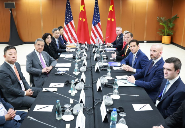 China insta a EEUU a atender legítimas preocupaciones y respetar intereses