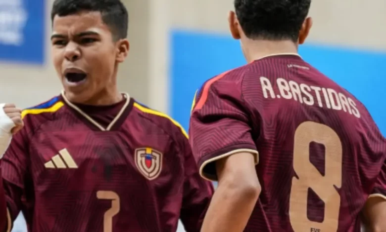 Selección venezolana de futsal Sub-17 vence a Colombia y clasifica a semifinales