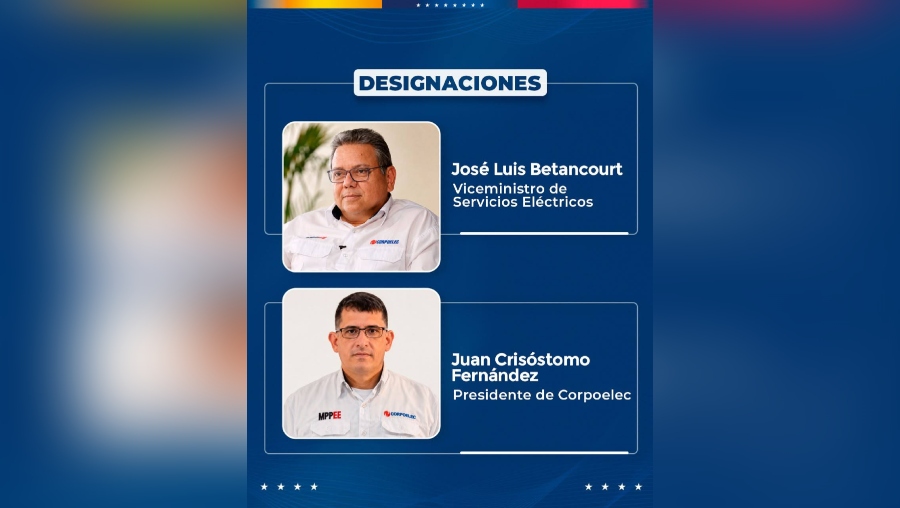 Presidenta Delcy Rodríguez Anuncio nuevas autoridades en  Corpoelec