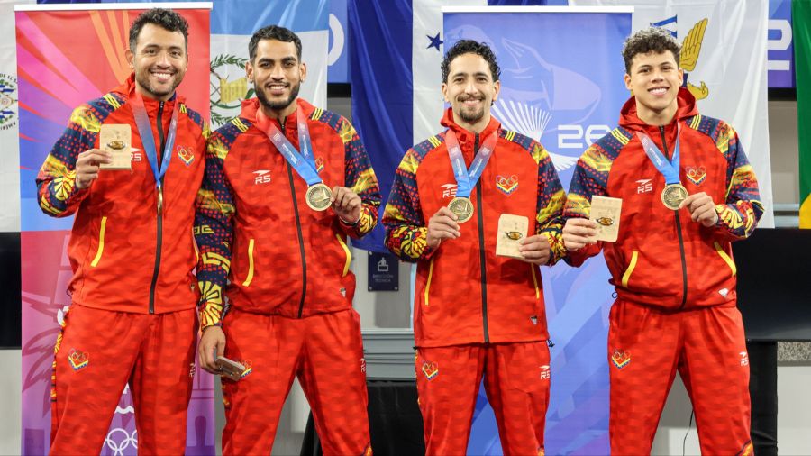 Venezuela selló histórica actuación en Santo Domingo 2026 y rozó el podio regional