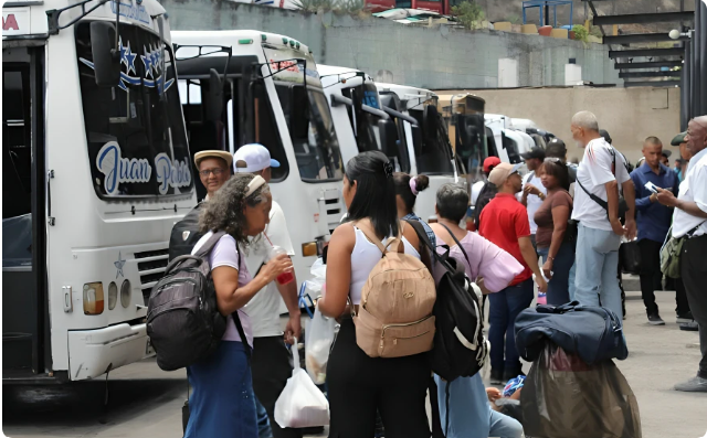 Más de 800 mil usuarios se movilizaron en Venezuela durante la temporada vacacional