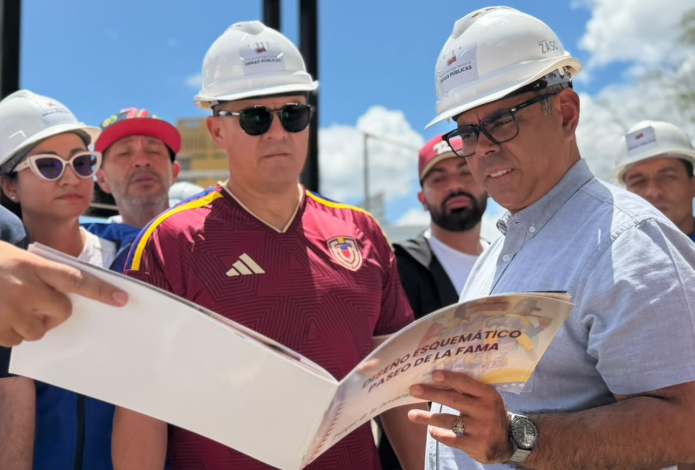 Ministerio de Obras Públicas inspecciona avances de obras deportivas