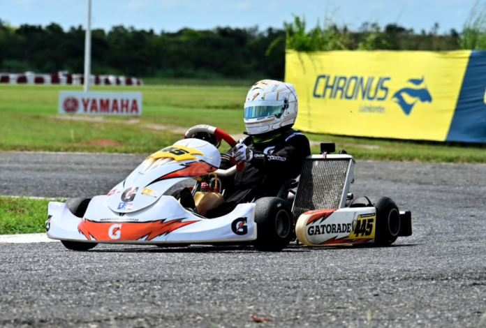Sebastián Serenelli conquista el podio en el Nacional de Easykart