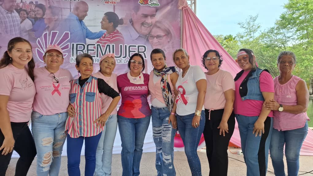 Soles de vida, historias que inspiran: IREMUJER conmemora el mes rosa desde el Parque Bararida